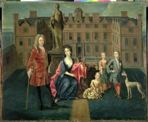 Die Familie North in Glemham, 1715-16